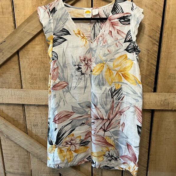 C&C California 100% linen size large - Picture 2 of 7